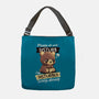 Disturbed Bear-None-Adjustable Tote-Bag-NemiMakeit