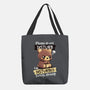 Disturbed Bear-None-Basic Tote-Bag-NemiMakeit