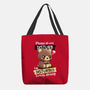 Disturbed Bear-None-Basic Tote-Bag-NemiMakeit