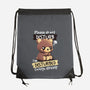 Disturbed Bear-None-Drawstring-Bag-NemiMakeit