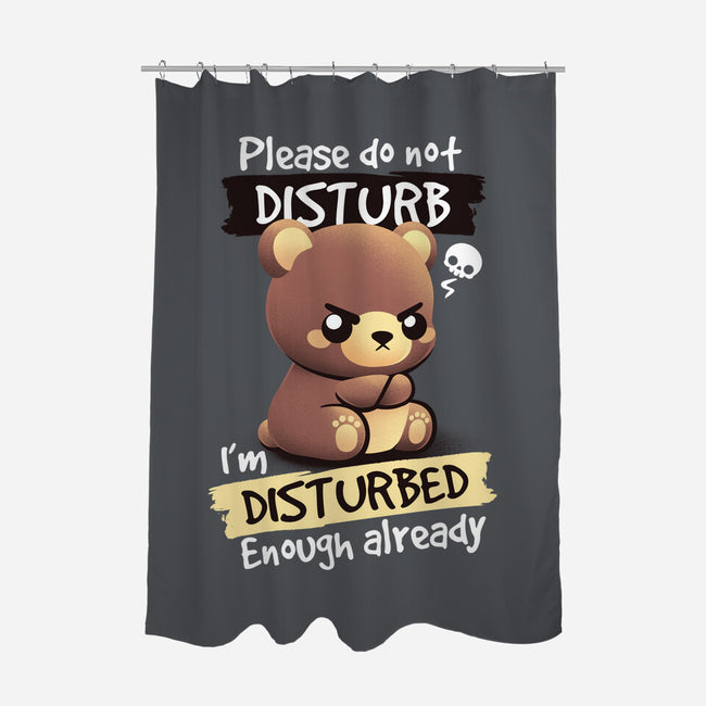Disturbed Bear-None-Polyester-Shower Curtain-NemiMakeit