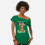 Disturbed Bear-Womens-Off Shoulder-Tee-NemiMakeit