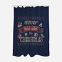 Never Too Old For Christmas-None-Polyester-Shower Curtain-xMorfina