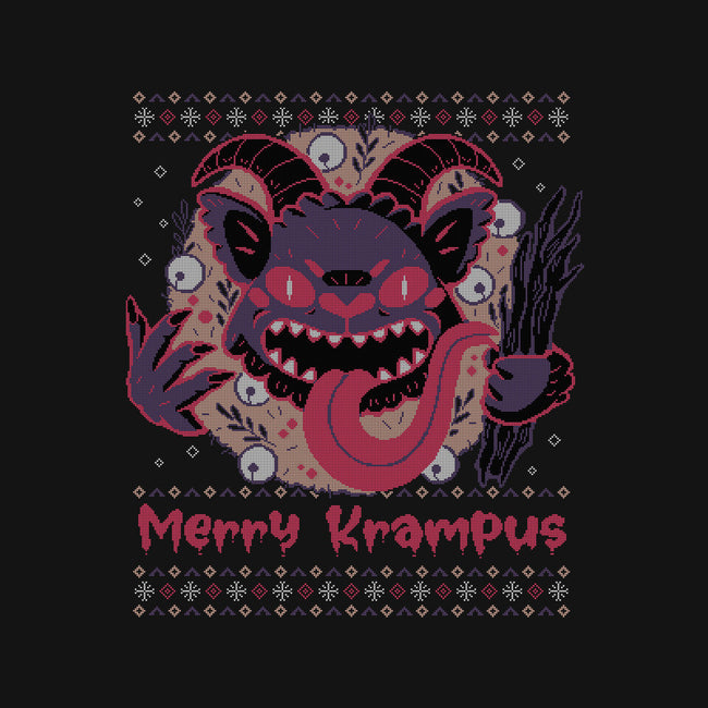 Merry Krampus-Womens-Off Shoulder-Sweatshirt-xMorfina