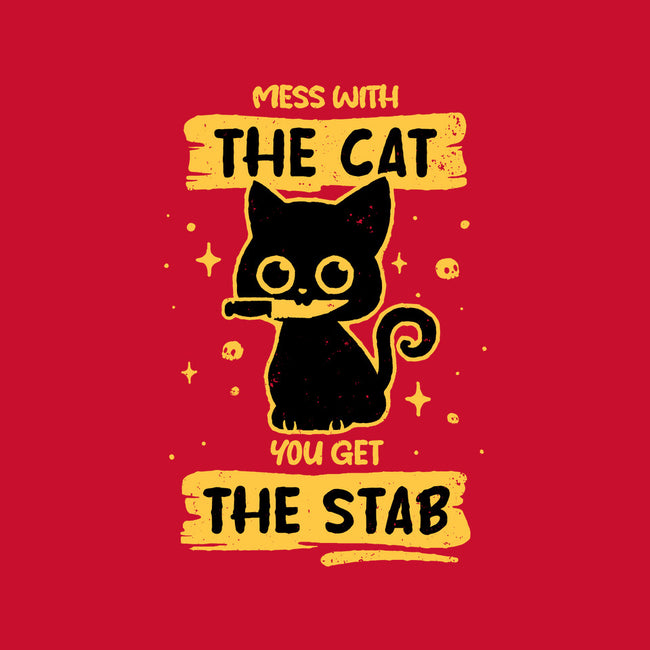 Stab Cat-Womens-Off Shoulder-Sweatshirt-retrodivision