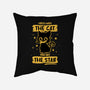 Stab Cat-None-Non-Removable Cover w Insert-Throw Pillow-retrodivision