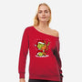 Christmas Is Love-Womens-Off Shoulder-Sweatshirt-Boggs Nicolas
