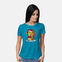 Christmas Is Love-Womens-Basic-Tee-Boggs Nicolas