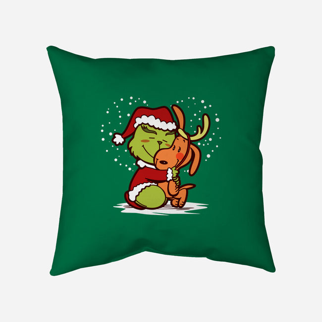 Christmas Is Love-None-Non-Removable Cover w Insert-Throw Pillow-Boggs Nicolas