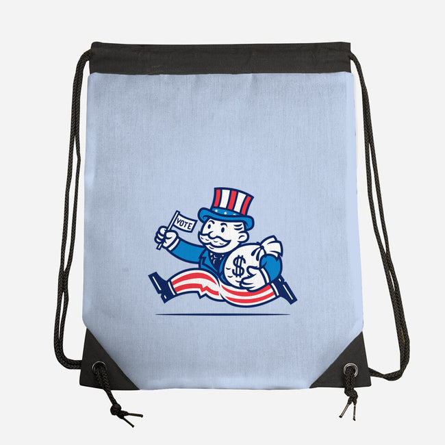 Political Run-None-Drawstring-Bag-krisren28