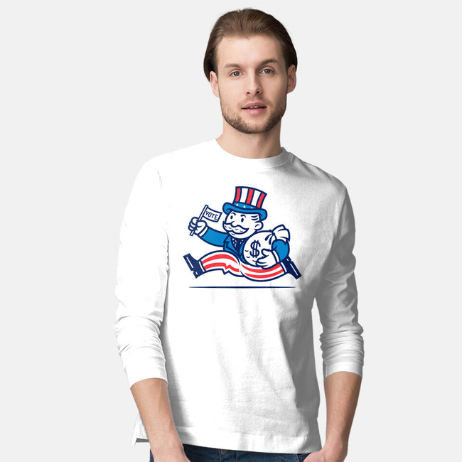 Political Run-Mens-Long Sleeved-Tee-krisren28