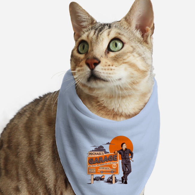 Michael's Garage-Cat-Bandana-Pet Collar-Hafaell