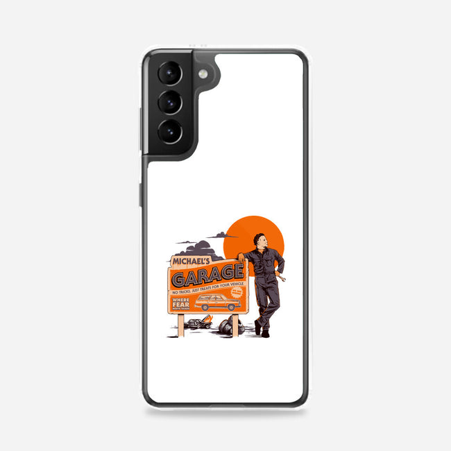 Michael's Garage-Samsung-Snap-Phone Case-Hafaell