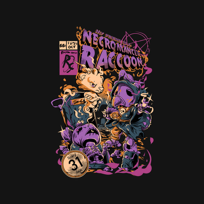 Necromancer Raccoon-None-Zippered-Laptop Sleeve-Guilherme magno de oliveira