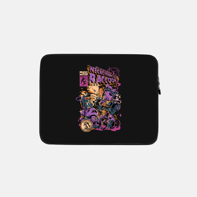 Necromancer Raccoon-None-Zippered-Laptop Sleeve-Guilherme magno de oliveira