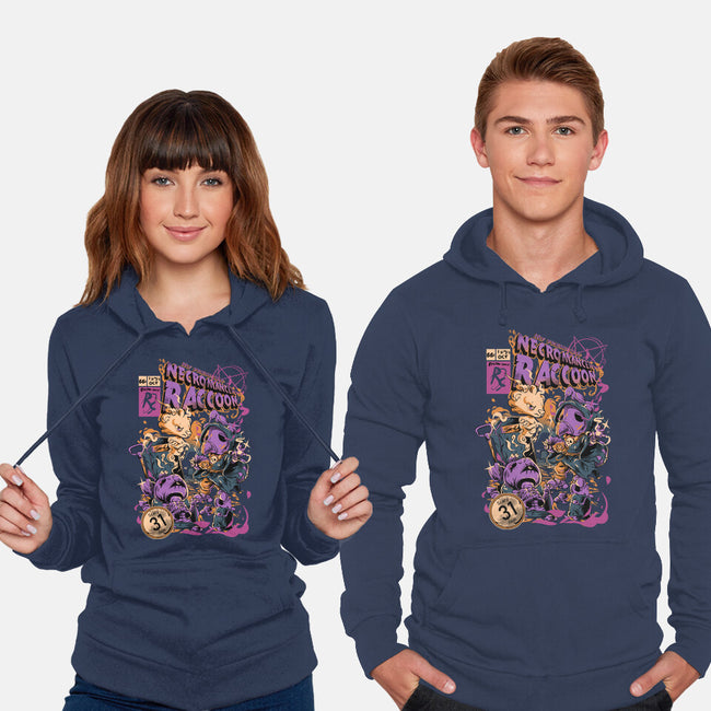 Necromancer Raccoon-Unisex-Pullover-Sweatshirt-Guilherme magno de oliveira