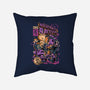 Necromancer Raccoon-None-Non-Removable Cover w Insert-Throw Pillow-Guilherme magno de oliveira