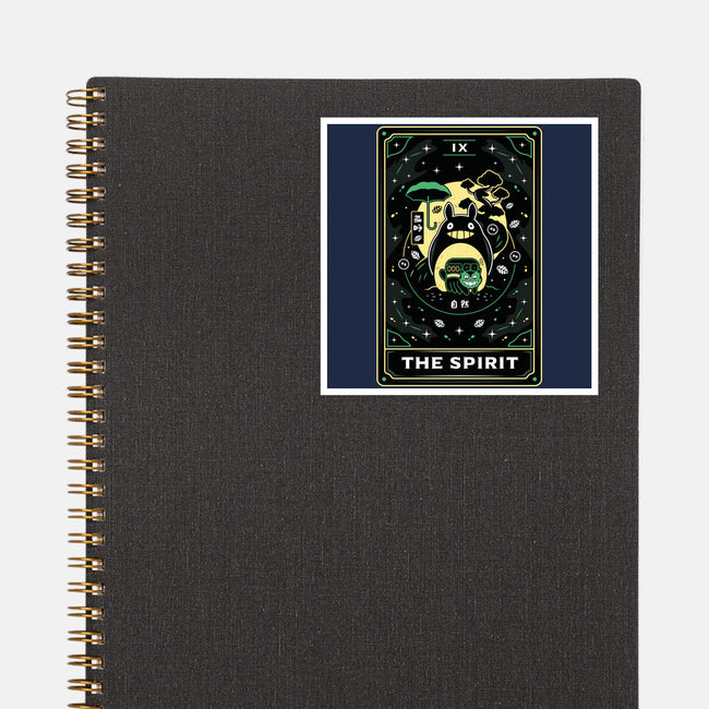 The Spirit Tarot Card-None-Glossy-Sticker-Logozaste