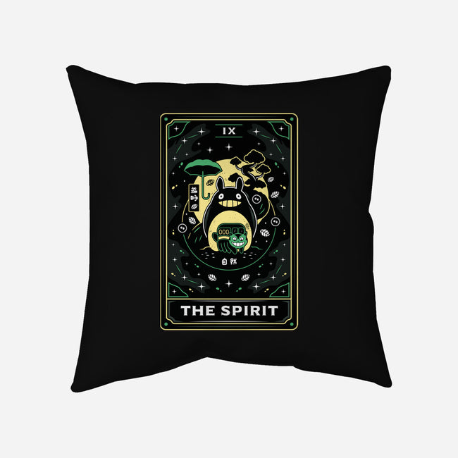 The Spirit Tarot Card-None-Removable Cover-Throw Pillow-Logozaste