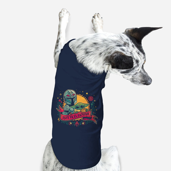 Este Es El Camino-Dog-Basic-Pet Tank-teesgeex