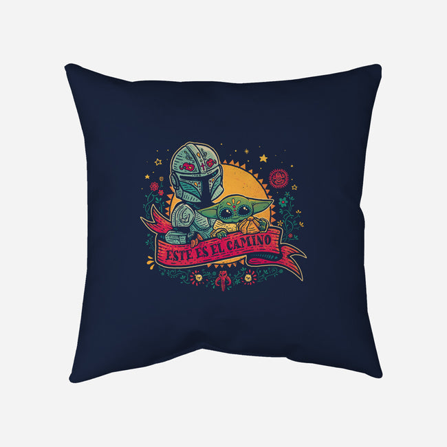 Este Es El Camino-None-Removable Cover w Insert-Throw Pillow-teesgeex