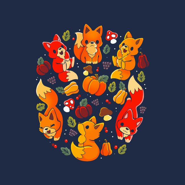 Foxes Autumn-Cat-Bandana-Pet Collar-Vallina84