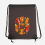 Foxes Autumn-None-Drawstring-Bag-Vallina84