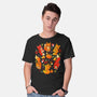 Foxes Autumn-Mens-Basic-Tee-Vallina84