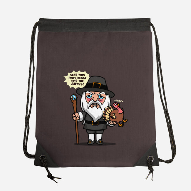 Fowl Beast-None-Drawstring-Bag-Boggs Nicolas