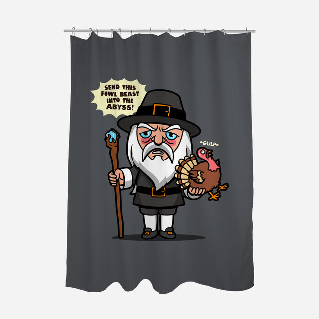 Fowl Beast-None-Polyester-Shower Curtain-Boggs Nicolas