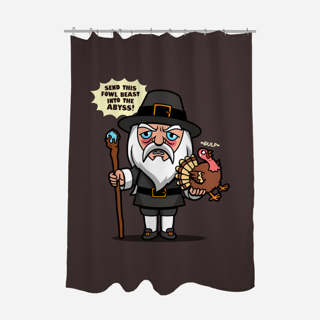 Fowl Beast-None-Polyester-Shower Curtain-Boggs Nicolas