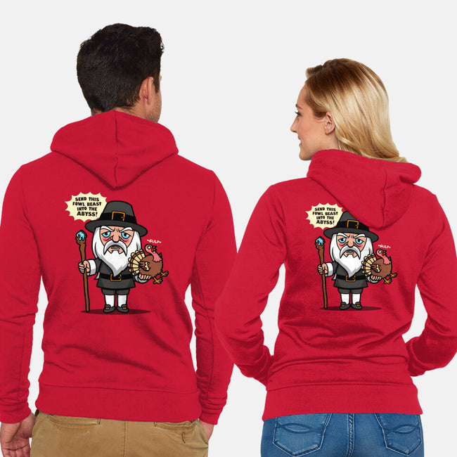 Fowl Beast-Unisex-Zip-Up-Sweatshirt-Boggs Nicolas