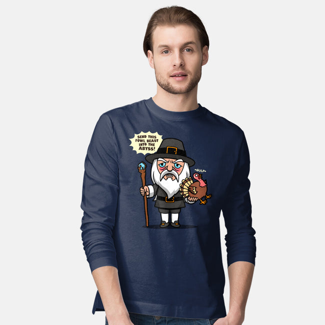 Fowl Beast-Mens-Long Sleeved-Tee-Boggs Nicolas