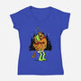 Shaggrinch-Womens-V-Neck-Tee-Boggs Nicolas