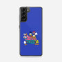 Cat And Friends-Samsung-Snap-Phone Case-dalethesk8er