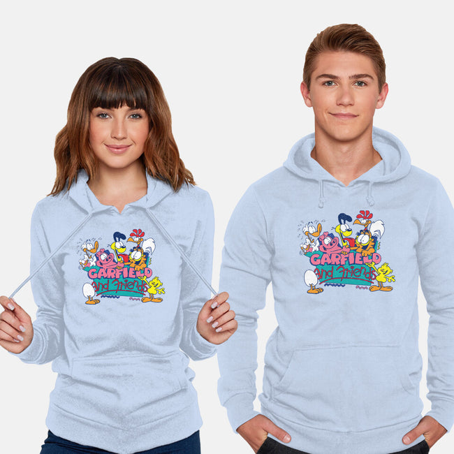 Cat And Friends-Unisex-Pullover-Sweatshirt-dalethesk8er