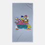 Cat And Friends-None-Beach-Towel-dalethesk8er