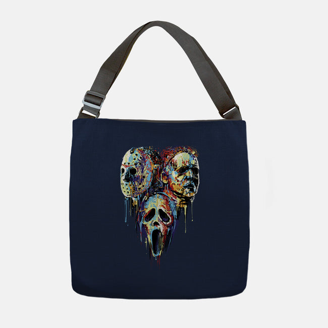 Slashers Painting-None-Adjustable Tote-Bag-zascanauta