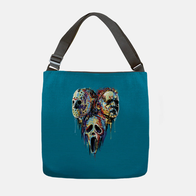 Slashers Painting-None-Adjustable Tote-Bag-zascanauta