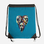 Slashers Painting-None-Drawstring-Bag-zascanauta