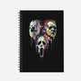 Slashers Painting-None-Dot Grid-Notebook-zascanauta