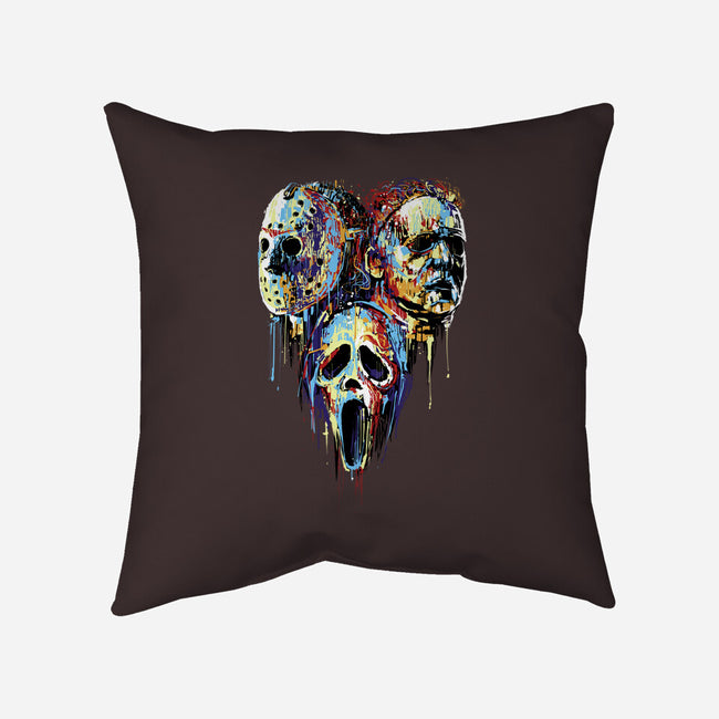 Slashers Painting-None-Non-Removable Cover w Insert-Throw Pillow-zascanauta