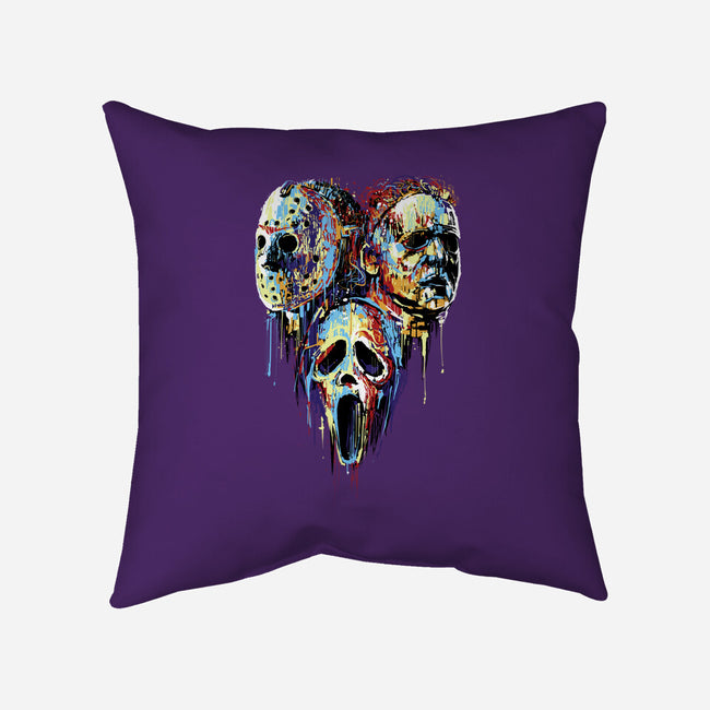 Slashers Painting-None-Non-Removable Cover w Insert-Throw Pillow-zascanauta