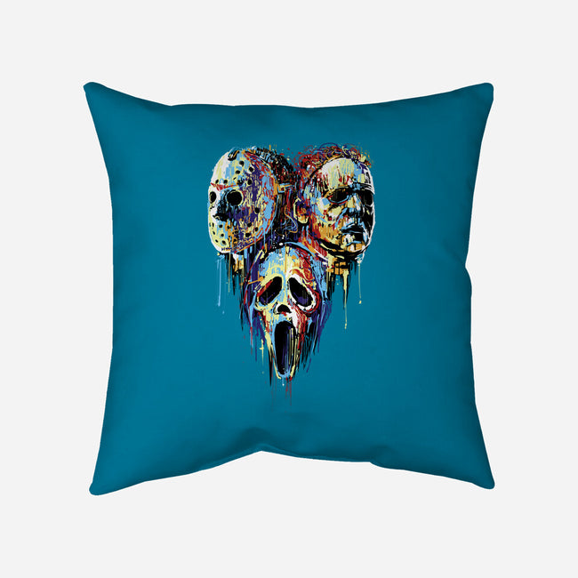 Slashers Painting-None-Non-Removable Cover w Insert-Throw Pillow-zascanauta