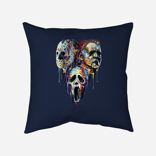 Slashers Painting-None-Removable Cover w Insert-Throw Pillow-zascanauta