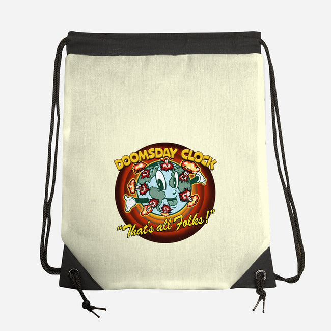 Doomsday Clock-None-Drawstring-Bag-palmstreet