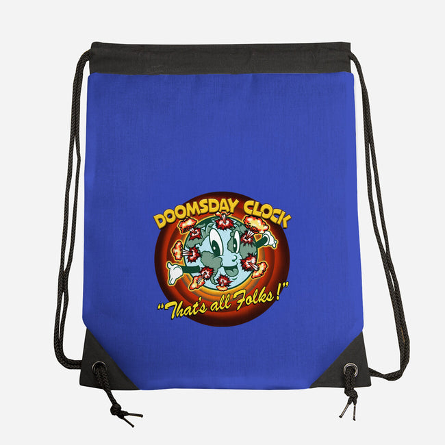 Doomsday Clock-None-Drawstring-Bag-palmstreet