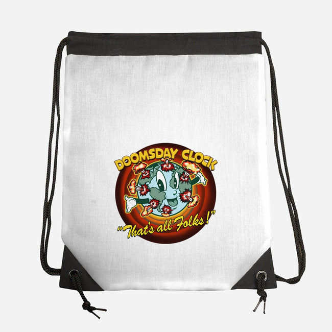 Doomsday Clock-None-Drawstring-Bag-palmstreet