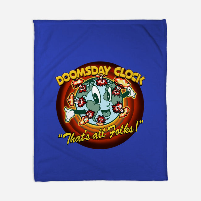 Doomsday Clock-None-Fleece-Blanket-palmstreet