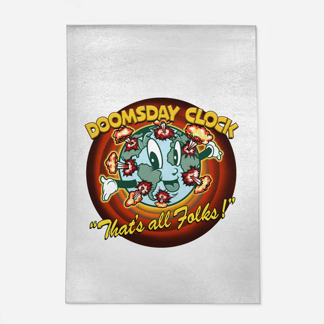 Doomsday Clock-None-Outdoor-Rug-palmstreet